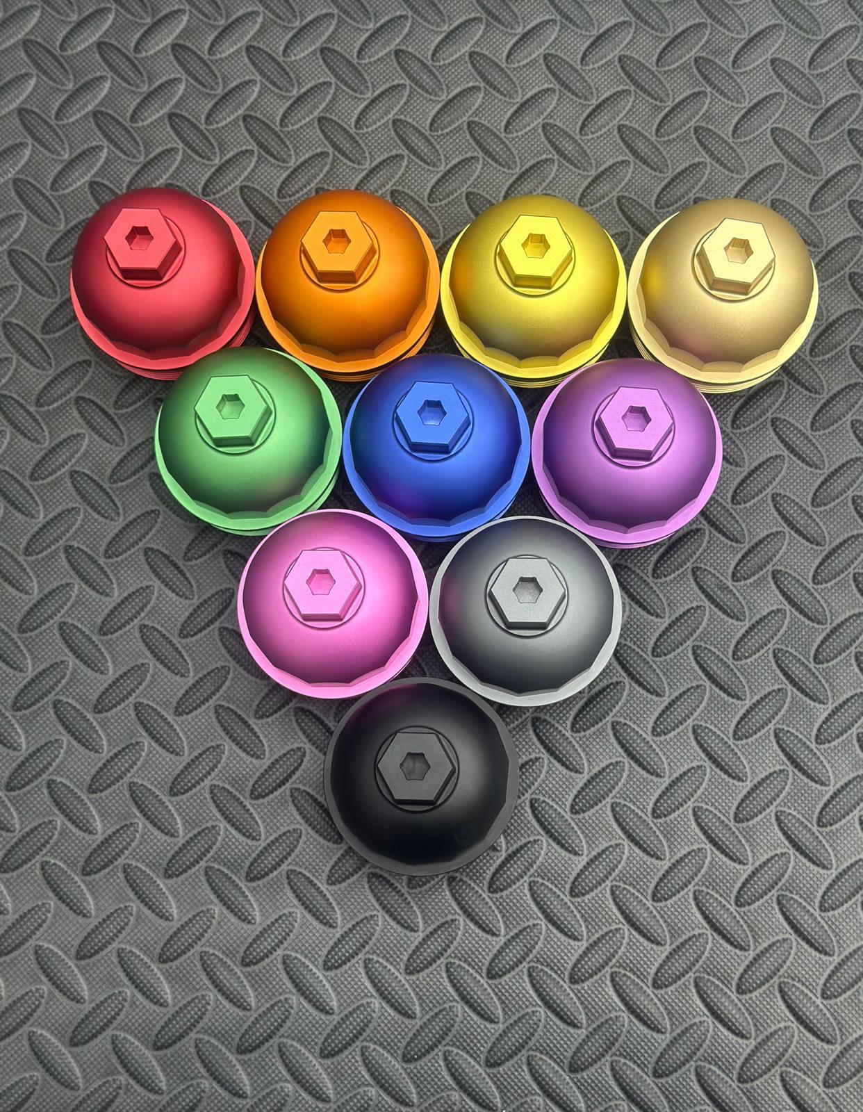 AUDI R8 5.2L V10 BILLET OIL FILTER CAP